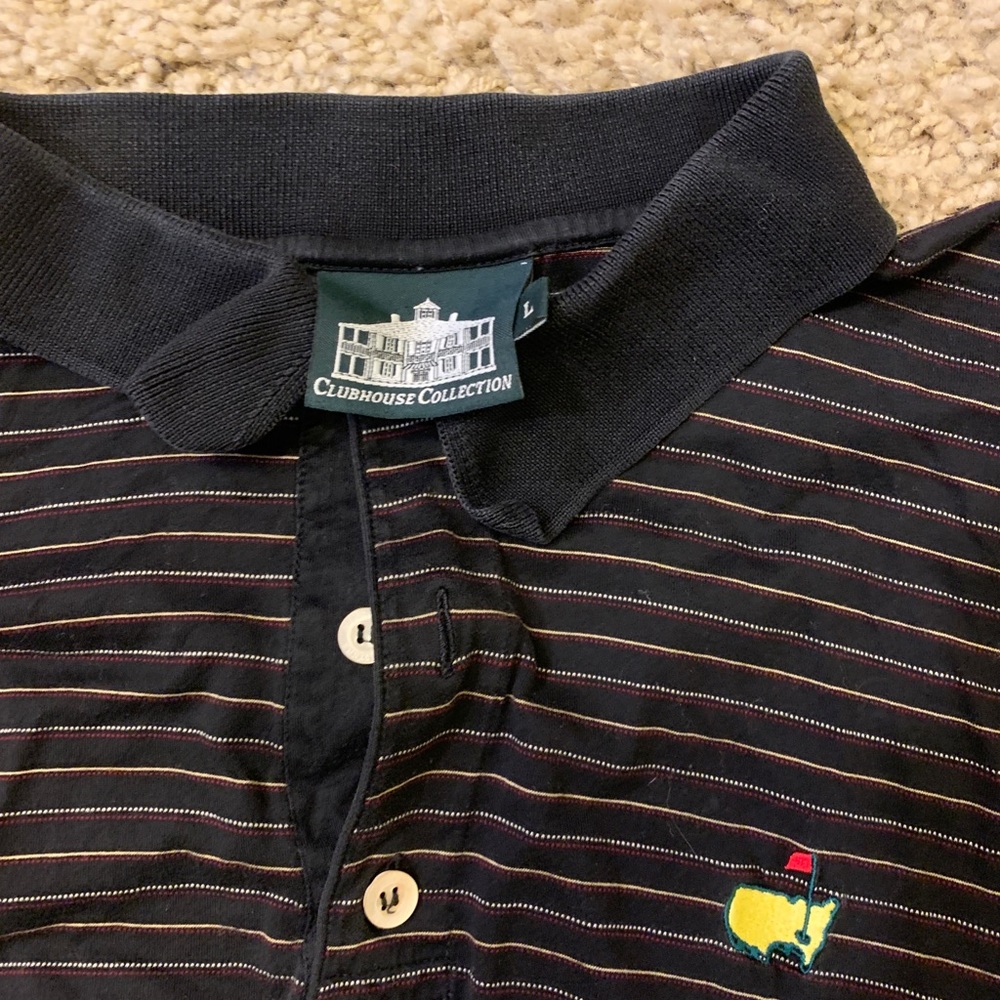 Masters golf polo size large